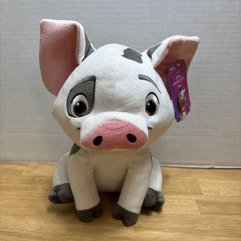 Disney Princess Pua Moana Kohl’s Cares Stuffed Animal Pig Plush Movie Tags